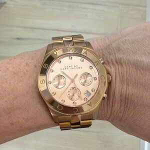 Marc by Marc Jacobs Rose Gold-Tone Women's Bracelet Watch